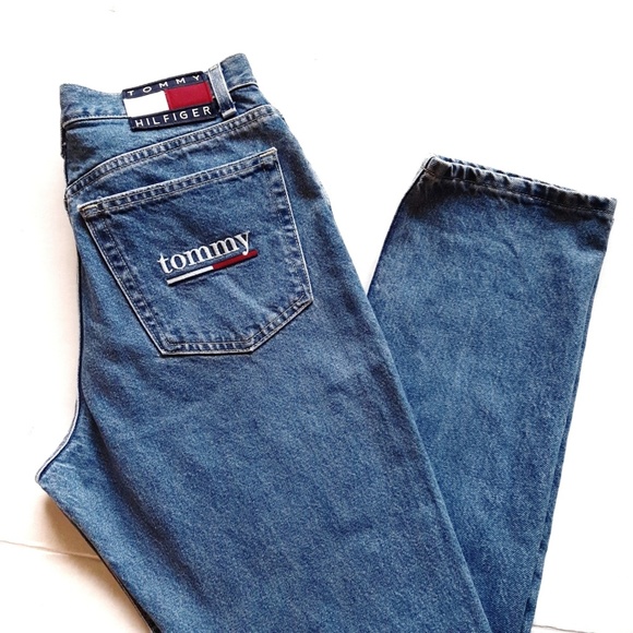 Tommy Hilfiger Denim - Vintage Tommy Hilfiger Hi-Rise Mom Jeans USA